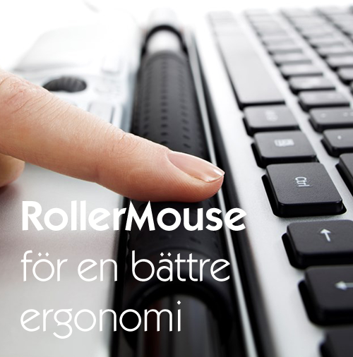 RollerMouse för en bättre ergonomi